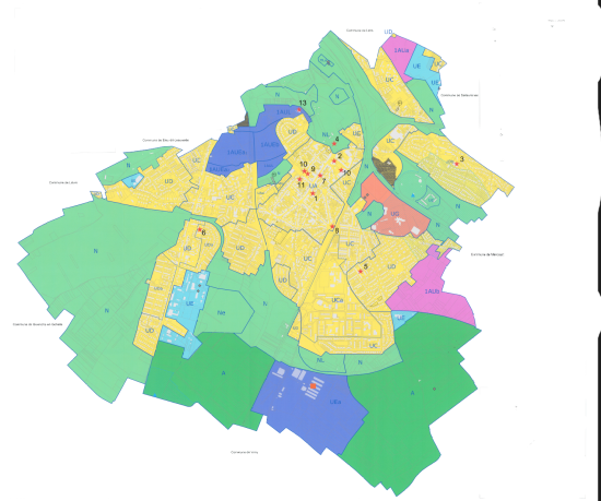Typologie des zones